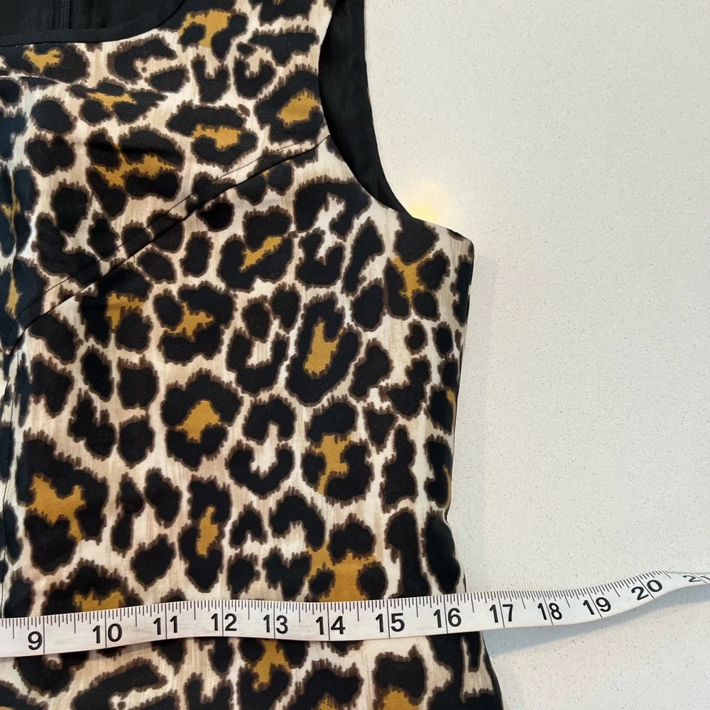 NWOT J.Crew leopard print dress size 2